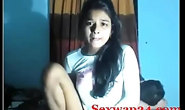 Indian Legal age teenager with Sex tool 2 momentarily hot movie scenes (sexwap24 violet pornography movie)