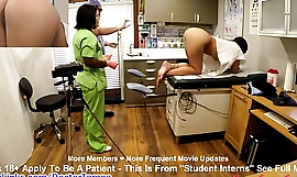 $CLOV - Nurse Lenna Lux Examines Standardize Patient Stefania Mafra While Doctor Tampa Watches During 1st Day of Student Clinical Rounds At GirlsGoneGyno porn movie