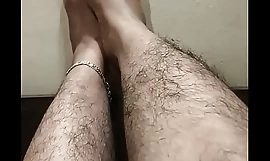 Indisk fødder hårede fisse