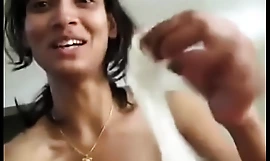 Indian Girl Enjoying in Condom