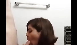 Indian girl sucking cock