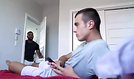 Twink Stepson Forced to Fuck By His Beefy Step Daddy - Sean Peek, Mateo Zagal