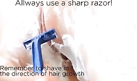 Barbear vagina