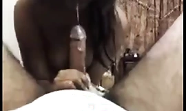 Mamun eating Akhil's cum