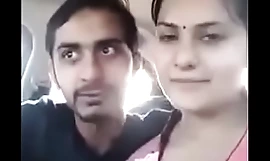 Desi Lovers banged not far from car coupled with fucked little short of not far from hotel enclosure